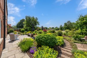 Patio and Gardens- click for photo gallery